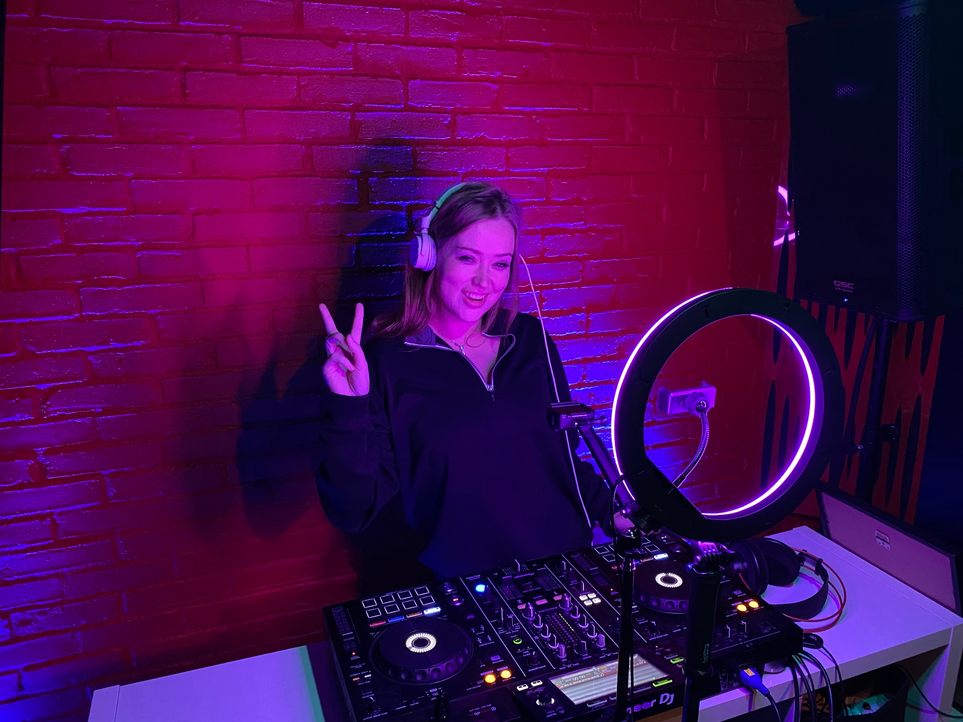 Privatlektion i DJ-studion